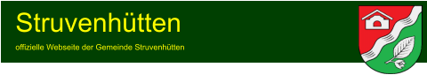 Struvenhütten offizielle Webseite der Gemeinde Struvenhütten